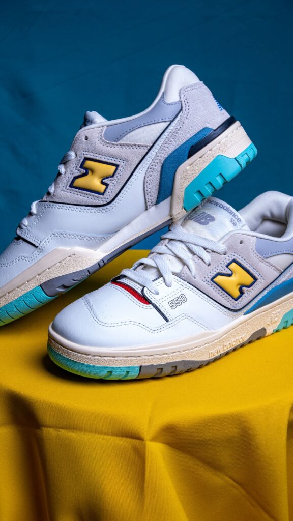 New Balance 550 Sea Salt Yellow GSB550SC